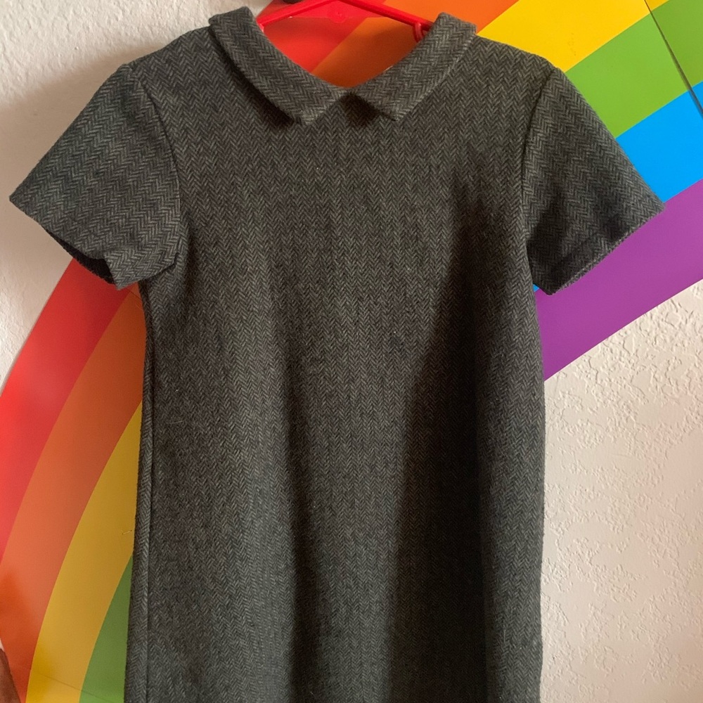 Zara Kids Herringbone mini dress